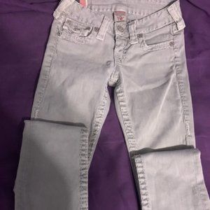 True religion straight cut jeans stretchy.